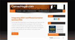 Desktop Screenshot of cormachogan.com